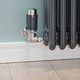ECHO-CR-CA-LS02 - Echo Corner TRV Chrome & Anthracite Thermostatic Radiator Valve ECHO-CR-CA-LS02 - Echo Corner TRV Chrome & Anthracite Thermostatic Radiator Valve